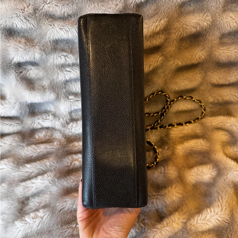 Chanel Rare Flap Box Caviar Bag - Picture 8 of 16